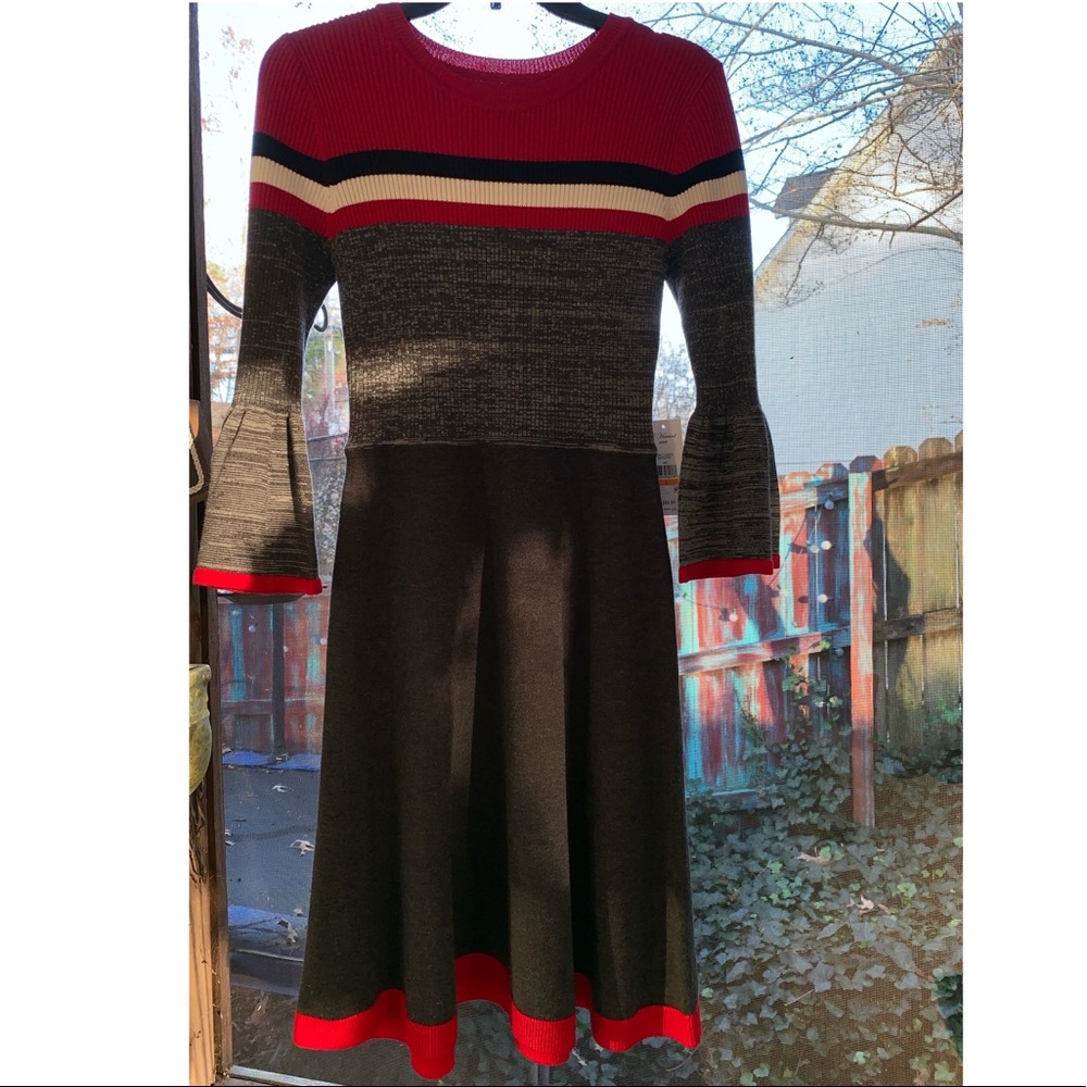 Women’s J Howard long knit striped dress